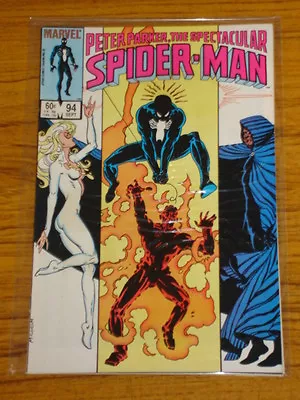 Buy Spiderman Spectacular #94 Nm (9.4)  Marvel Black Cat Apps September 1984 • 9.99£