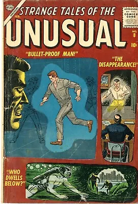 Buy Strange Tales Of The Unusual  # 8   GOOD VERY GOOD   Feb. 1957   Many Artists • 51.63£