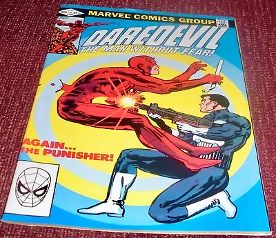 Buy Daredevil #183 1st PUNISHER Meeting And Battle 1982 Drugs-s FRANK MILLER VG • 11.86£