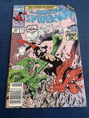 Buy Amazing Spider-Man (Vol 1) # 342 Newsstand Black Cat Scorpion • 8.99£