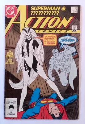 Buy Action Comics #595 1987 DC, Silver Banshee,  John Byrne, 6.5 FN+ • 2.75£