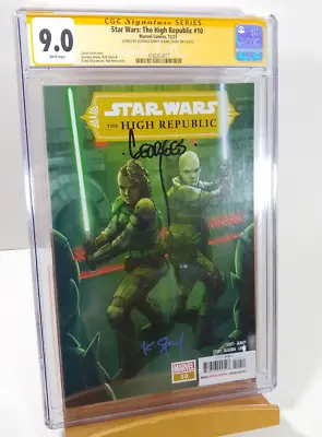 Buy STAR WARS: THE HIGH REPUBLIC #10 CGC SS 9.0 SIGNED 2x JEANTY, STORY • 51.38£