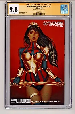 Buy Future State: Wonder Woman #2 Jenny Frison Variant CGC 9.8 Signed • 118.59£