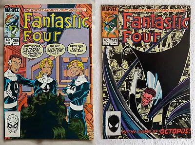 Buy Lot Of 2: Fantastic Four #265 & #267 (1984) Marvel Comics (John Byrne) • 2.19£