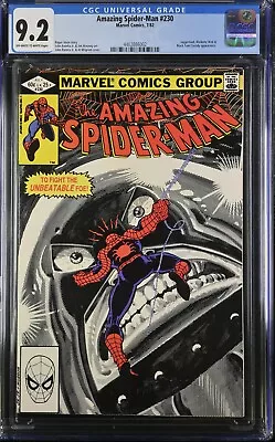 Buy Amazing Spider-Man #230 1982 CGC 9.2 • 52.23£