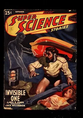 Buy Super Science Stories V1 #4 September 1940 Pulp • 105.88£