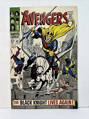 Buy The AVENGERS #48 Marvel 1968 1ST Appearance New Black Knight VF- 7.5 • 197.89£