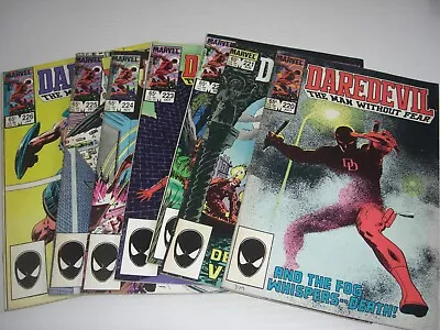 Buy Daredevil, Issues 220-226, Marvel, 1985/86, Good Condition • 8£