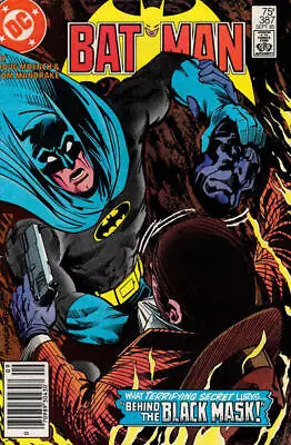 Buy Batman #387 (Newsstand) VG; DC | Low Grade - Black Mask September 1985 - We Comb • 6.38£