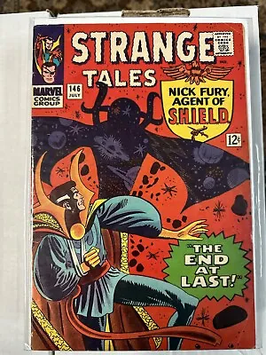 Buy Strange Tales 146-Dr. Strange Nick Fury 1st AIM Steve Ditko Mid-Grade Silver Age • 39.57£