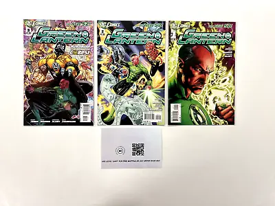 Buy 3 Green Lantern DC Comic Books# 1 2 3 Batman Superman Robin Joker Flash 89 JS14 • 7.89£