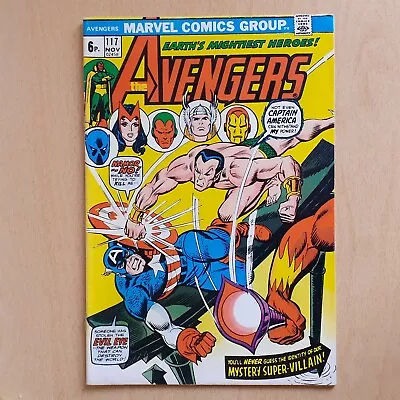 Buy Avengers #117, 1973. Captain America, Namor, Loki, Valkyrie. Good Condition. • 15.50£