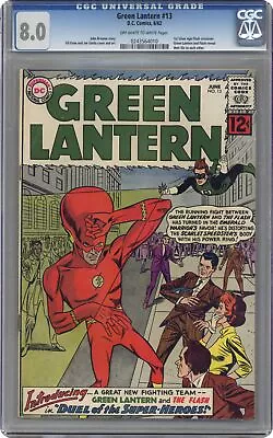 Buy Green Lantern #13 CGC 8.0 1962 0243564010 • 328.43£