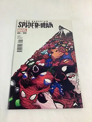 Buy Superior Spider-Man #33 2014 Mike Del Mundo Spider-verse Variant Cover • 10.24£