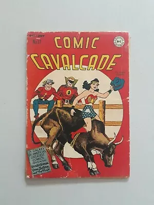 Buy Comic Cavalcade 17 DC 1946 Flash, Green Lantern, Wonder Woman, Rare  • 259.84£