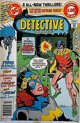 Buy DC Detective Comic Batman Family Issue 489 April 1980 US Import 6 Stories • 20£