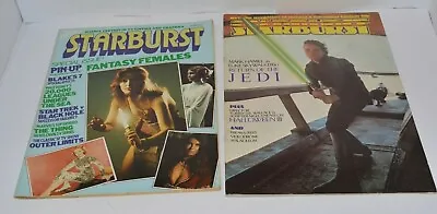 Buy 2 Vintage Marvel Monthly Starburst Magazines #20 #59 Star Wars Editions • 9.99£