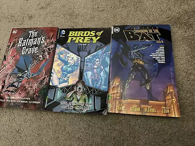 Buy DC Comic Lot :  The Batman's Grave; Birds Of Prey; Shadow Of The Bat - EX Libris • 7.99£