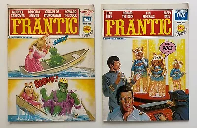 Buy Frantic #1 To 10 + 2 X Specials. VERY RARE Marvel UK 1979. 12 X Mag Size FN+/-. • 93.75£