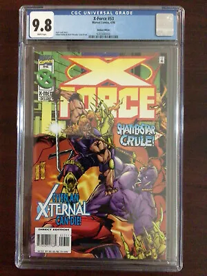 Buy CGC 9.8 X-Force 53 X-Men White Pages • 59.16£