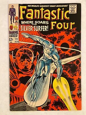 Buy Fantastic Four #72, FN+ 6.5, Silver Surfer • 132.77£