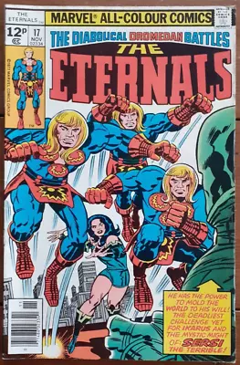 Buy The Eternals 17, Jack Kirby, Marvel Comics, November 1977, Vg+ • 5.99£