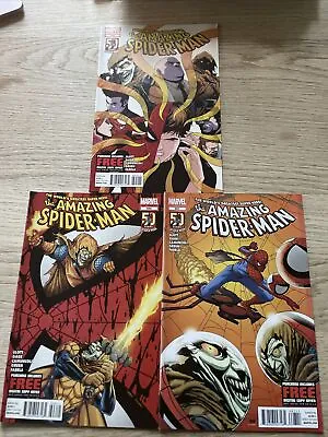 Buy The Amazing Spider-Man 695+696+697 • 6£