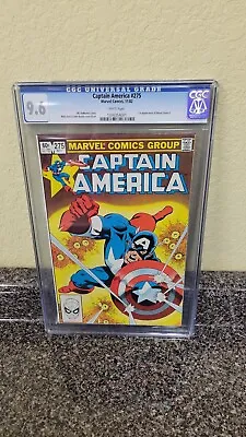 Buy 1982 Marvel Comics Captain America #275 1st App Baron Zemo Ii Cgc Graded 9.6 • 198.61£
