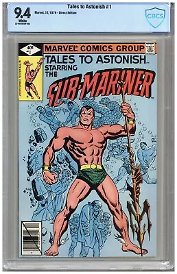 Buy Tales To Astonish  # 1   CBCS   9.4    NM   White Pages   12/79   Direct Edition • 68.27£