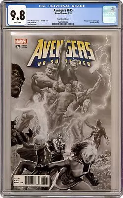 Buy Avengers #675E Ross 1:200 Variant CGC 9.8 2018 1254668002 • 967.42£