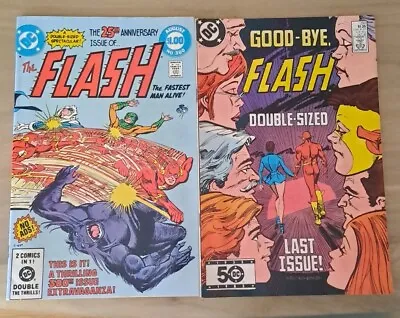 Buy The Flash #300 & #350 Giant Final Issue! Bagged And Boarded Free Uk P&p. Vf-/vf. • 9.99£