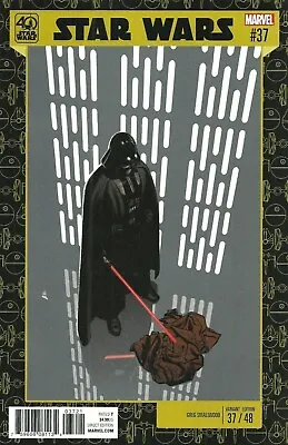 Buy STAR WARS ISSUE 37 - 40th ANNIVERSARY VARIANT COVER SMALLWOOD - MARVEL COMICS • 8.50£