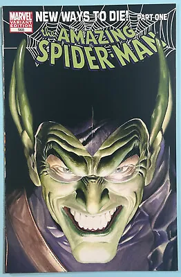 Buy Amazing Spider-man #568 (marvel 2008) Ross Variant | Nm 9.4 • 8.01£
