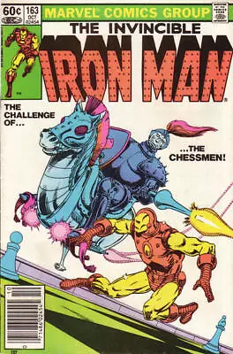 Buy Iron Man (1st Series) #163 (Newsstand) FN; Marvel | Denny O�Neil - We Combine Sh • 6.72£