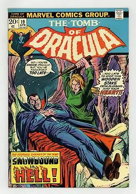 Buy Tomb Of Dracula #19 VF 8.0 1974 • 44.17£