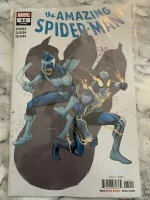 Buy The Amazing Spiderman 62 New Suit Gleason Marvel 2021 LGY863 1 St Print Hot! NM • 2.99£