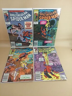 Buy The Spectacular Spider-Man #176 177 178 179 8.5 (VF+) Average Marvel Comic 1991 • 39.42£