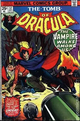 Buy Tomb Of Dracula #37 VG+ 4.5 1975 Stock Image • 10.39£