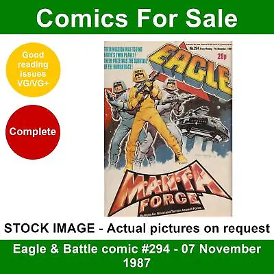 Buy Eagle & Battle Comic #294 - 07 November 1987 - VG/VG+ - IPC • 4.99£