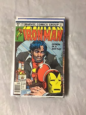 Buy Invincible Iron Man #128  (1979)- Demon In A Bottle • 60.71£