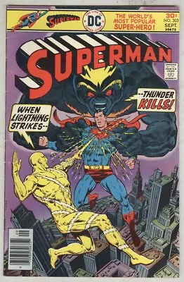 Buy Superman #303 VG September 1976 Thunder And Lightning  • 2.38£