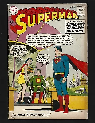 Buy Superman #141 VGF Swan Superman (Origin) Returns To Krypton Jor-El Lara Brainiac • 42.90£
