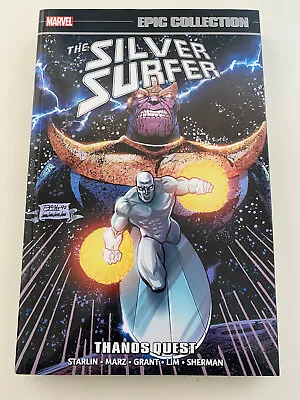 Buy Silver Surfer - Thanos Quest - NEW - Marvel Epic Collection - 1st Edition • 22.99£