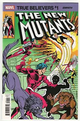 Buy New Mutants #16 [1983] True Believers Reprint | 1st Empath & Thunderbird (NM) • 1.77£