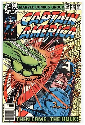 Buy Captain America   # 230   VERY GOOD FINE    February 1979   SIGNED By 2 Creators • 28.02£