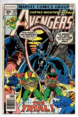 Buy The Avengers 160 June 1977 35 Cent Variant Marvel Comics Group High Grade Vf 8.0 • 86.92£
