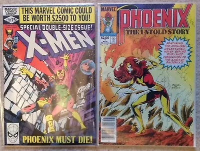 Buy Uncanny X Men 137 + Phoenix The Untold Story. Rare Double! • 100£