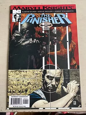 Buy The Punisher # 1 1st Issue Marvel Knights 1 Comic Bag And Board 2001 (Lot 2080 • 10.99£
