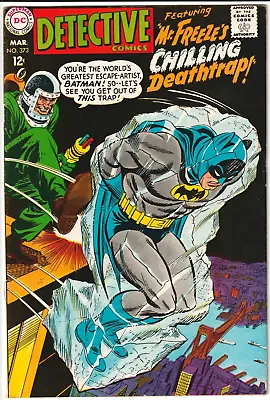 Buy Detective Comics #373 1968 DC Comics 5.0 VG/FN KEY 2ND MR. FREEZE IRV NOVICK • 77.30£