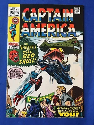 Buy Captain America #129 VFN (8.0) MARVEL ( Vol 1 1970) (2) (C) • 28£